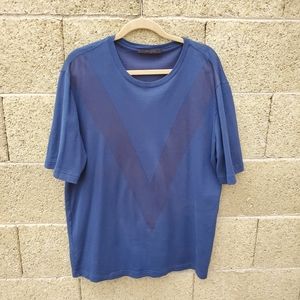 Louis Vuitton Blue T Shirt
